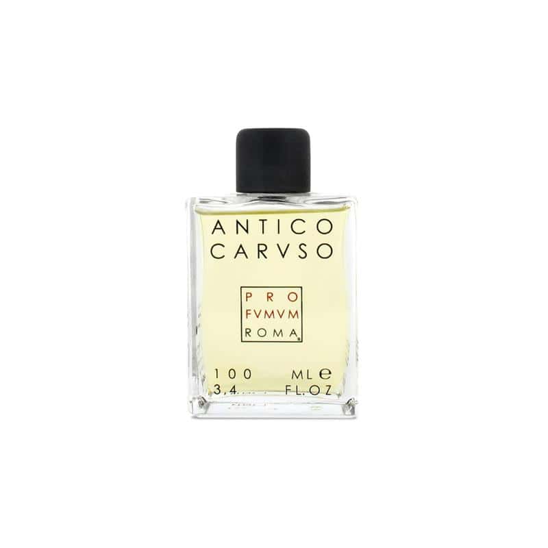 Antico Caruso Roma 100ml Eau de Parfum bottle with black cap