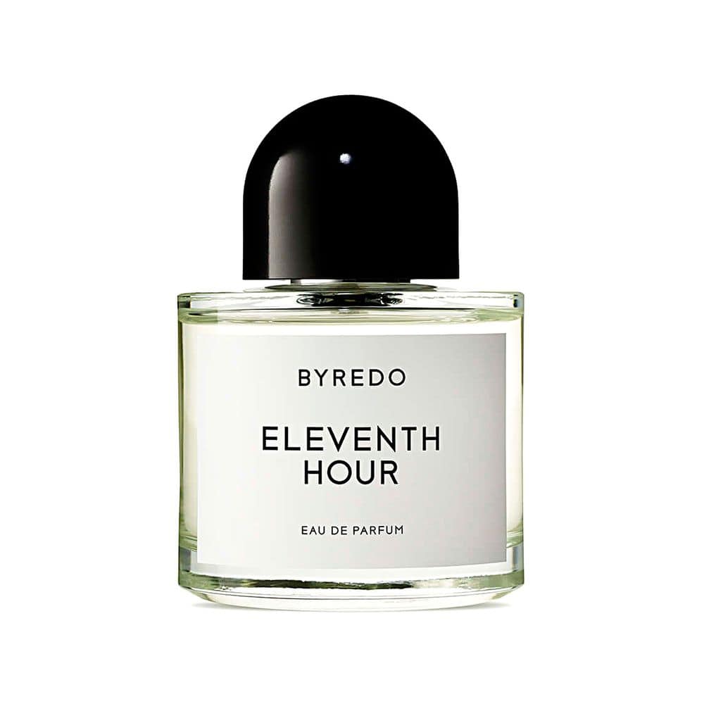 BYREDO Eleventh Hour Eau de Parfum bottle with black cap
