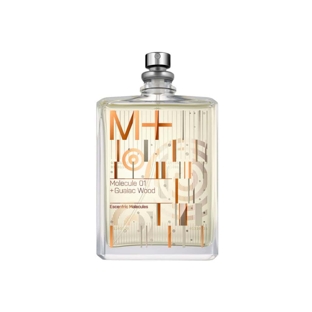 Escentric Molecules Molecule 01 + Guaiac Wood perfume bottle