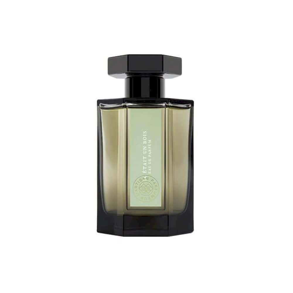 Il Était un Bois Eau de Parfum by Artisan Parfumeur: Green label on a dark glass perfume bottle with black cap
