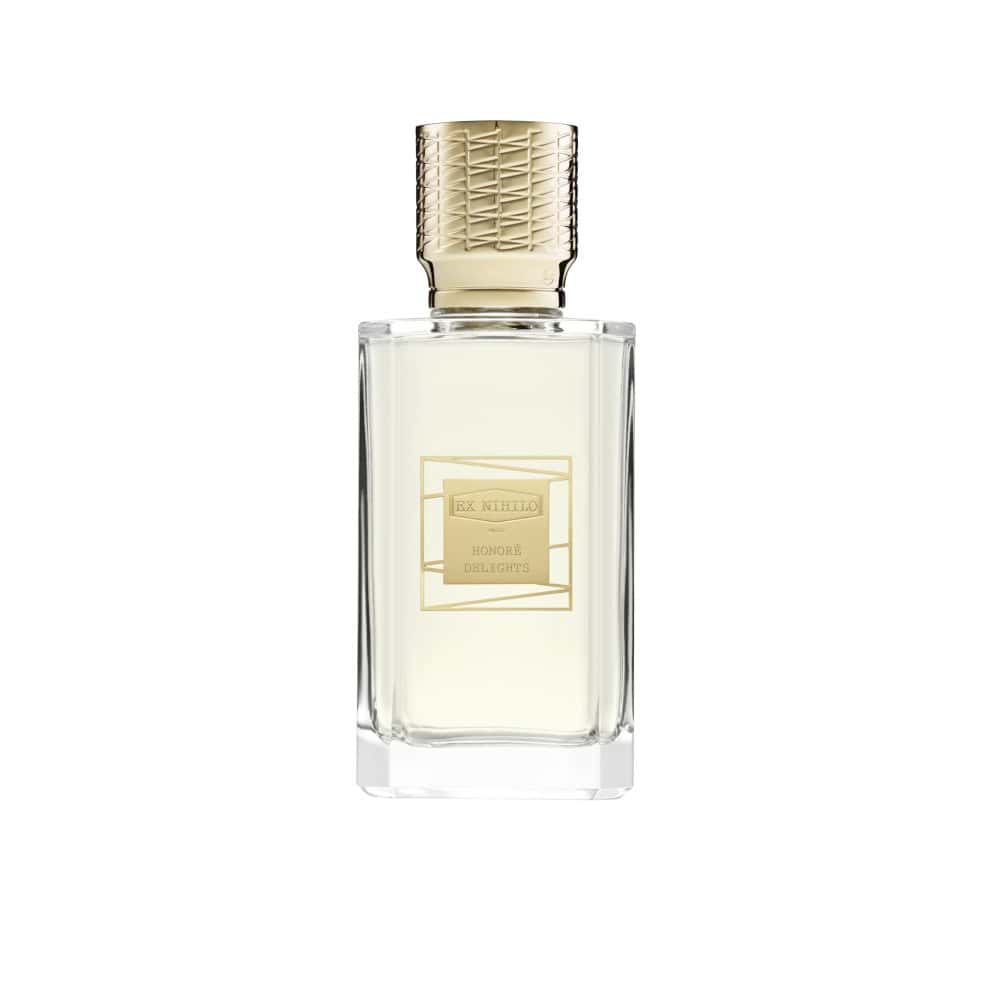 EX NIHILO Honoré Delights Eau de Parfum bottle with gold cap
