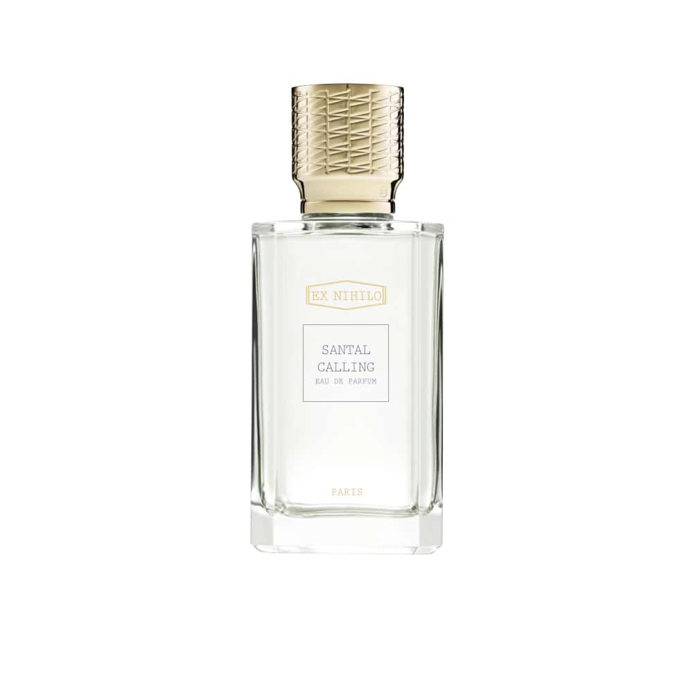 Ex Nihilo Santal Calling Eau de Parfum bottle with gold cap