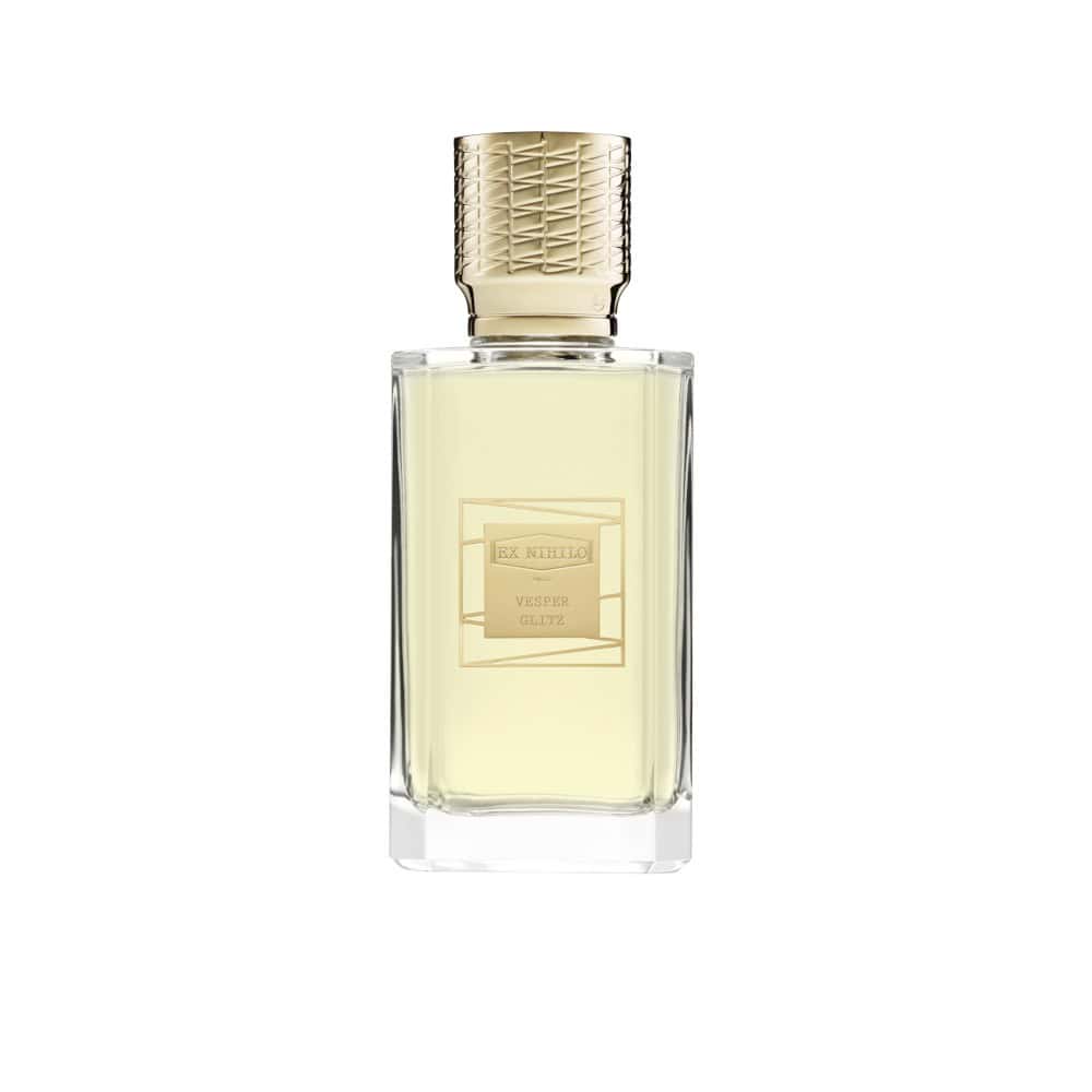 EX NIHILO Vesper Glitz Eau de Parfum bottle with gold cap