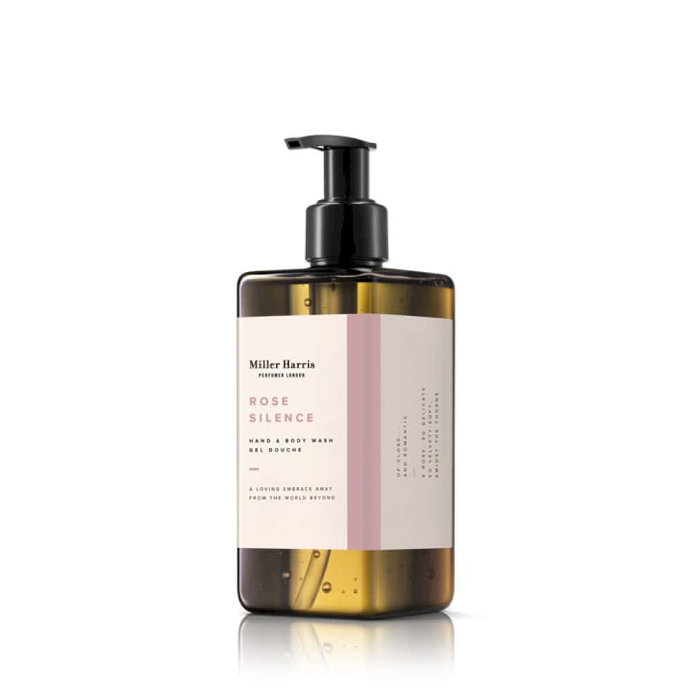 Miller Harris Rose Silence Hand & Body Wash pump bottle