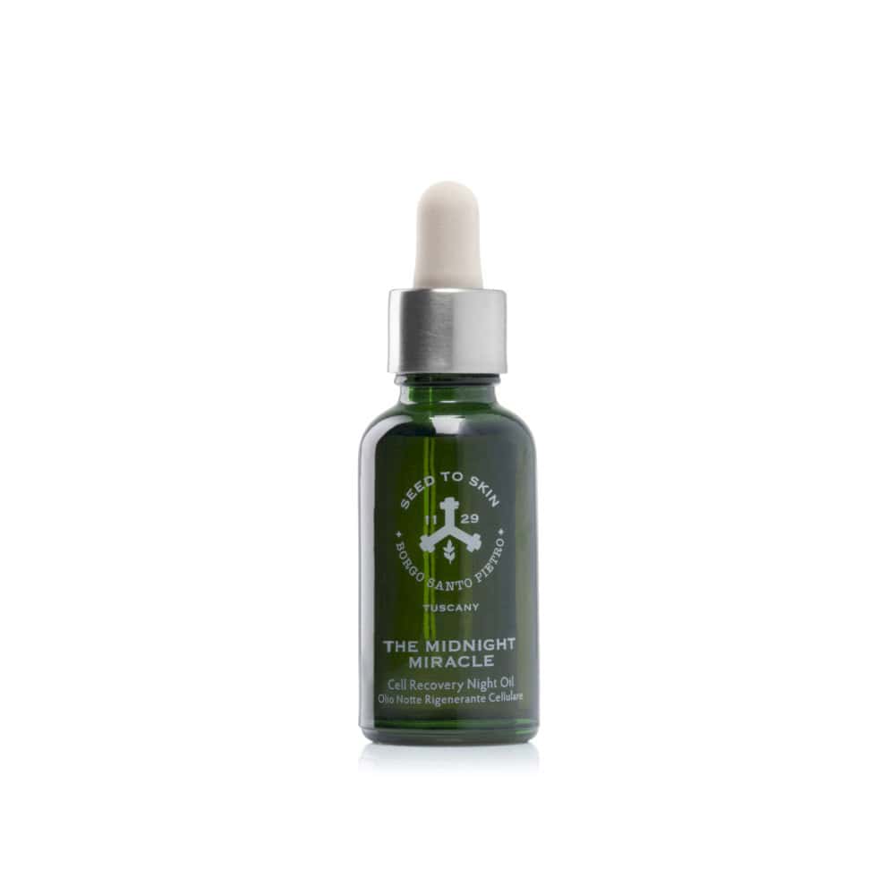 The Midnight Miracle Cell Recovery Night Oil by Seed to Skin, Tuscany