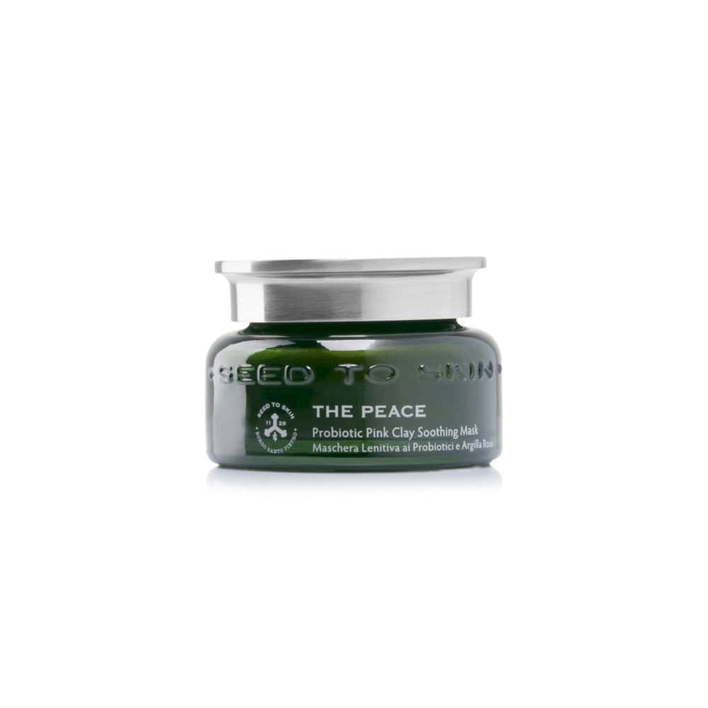 Need To Skin The Peace Probiotic Pink Clay Soothing Mask jar