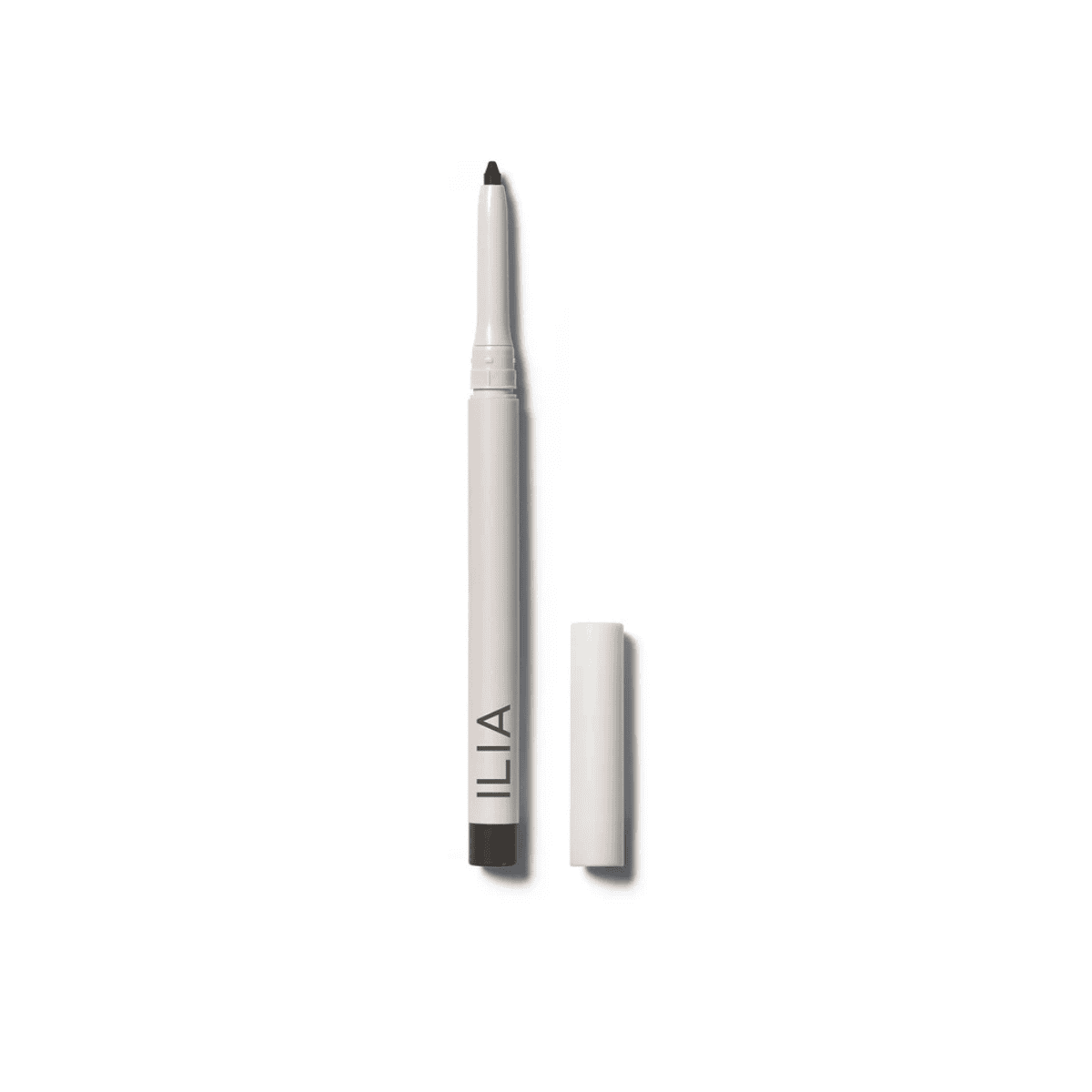 Ilia Clean Line Gel Liner in Dusk brown, with cap off